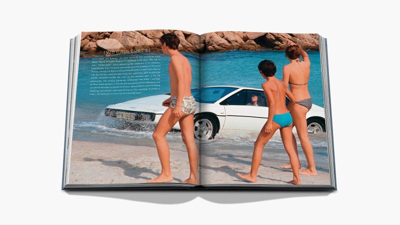 Assouline’s James Bond Cars luxury coffee-table book features iconic 007 vehicles, Aston Martin classics, photography, and cinematic automotive history.