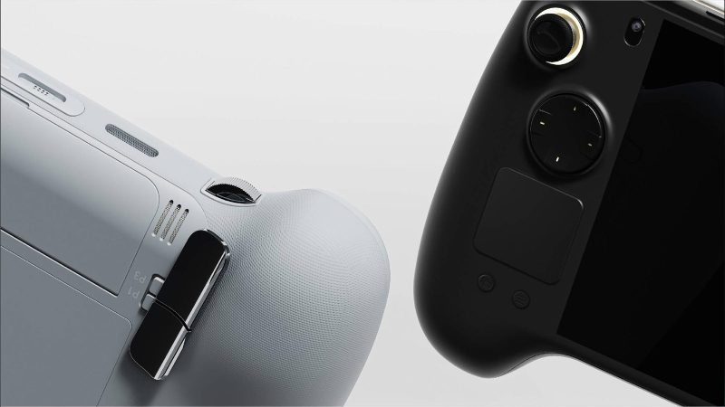 AYANEO NEXT II handheld gaming console with AMD Ryzen AI Max+ 395 processor, 9.06-inch 2400×1504 OLED display, Hall Effect controls, dual-fan cooling, and 115Wh battery.