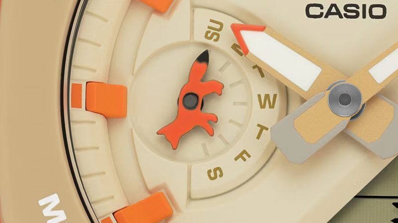 The G-SHOCK 2100 Series GA-2110MK-5A CasiOak watch features shock-resistant construction, an octagonal bezel, and a modern minimalist design.