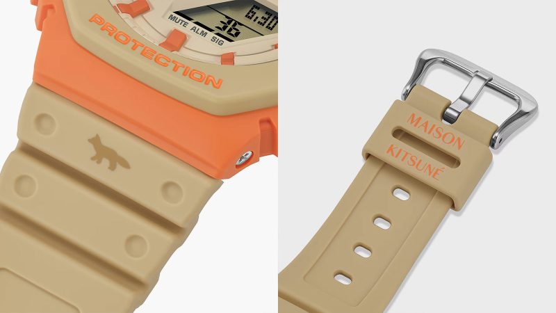 The G-SHOCK 2100 Series GA-2110MK-5A CasiOak watch features shock-resistant construction, an octagonal bezel, and a modern minimalist design.