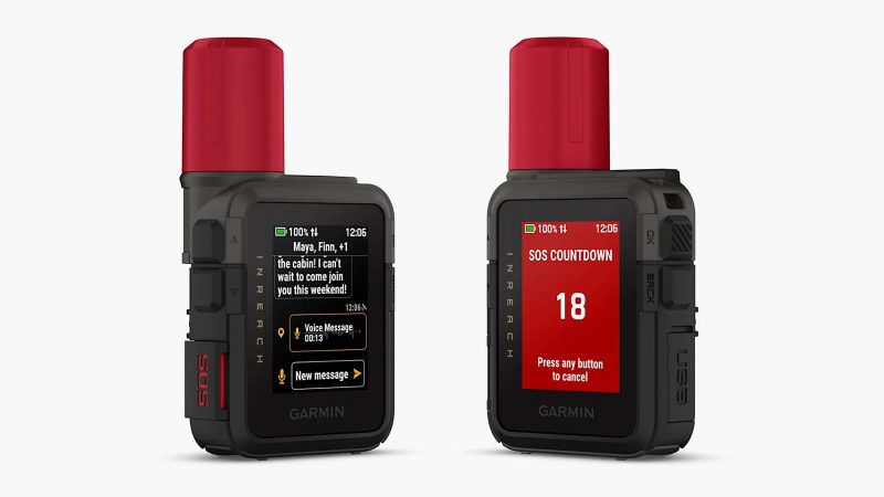 The Garmin inReach Mini 3 Plus compact satellite communicator with global SOS, two-way messaging, GPS tracking, rugged design, and off-grid adventure features