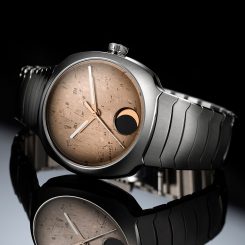 H. Moser & Cie. Streamliner Perpetual Moon Concept Meteorite