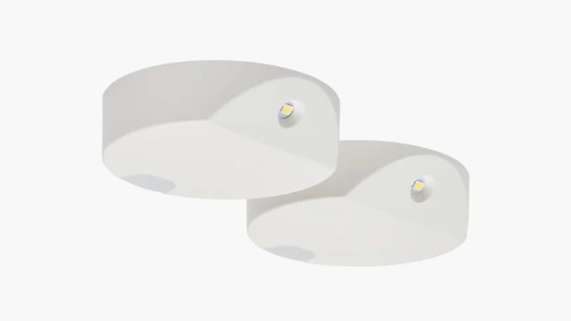 The IKEA GÖMPYSSLING LED motion sensor light provides hands-free smart illumination with an energy-efficient design for hallways, closets, and home interiors.