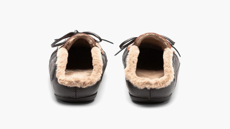 Line of Trade’s Grizzly Cabin Slipper features rugged construction, insulated lining, durable outsole, and cabin-ready indoor outdoor slipper design.
