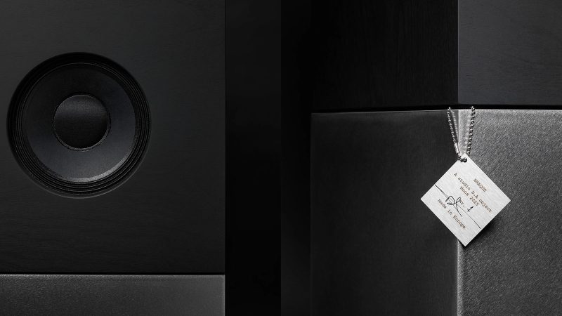 The Nocs Design Braque stereo system features minimalist Scandinavian architecture, sculptural speaker forms, and high-fidelity audio engineering for modern interiors.
