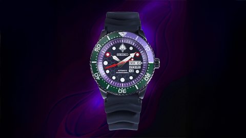 The Spear Of Longinus On Your Wrist? Meet The Seiko EVA-01