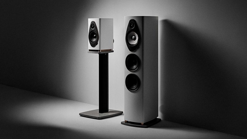 Sonos Sonetto White Limited Edition speakers featuring minimalist white finish, premium hi-fi sound, and modern luxury home audio design.