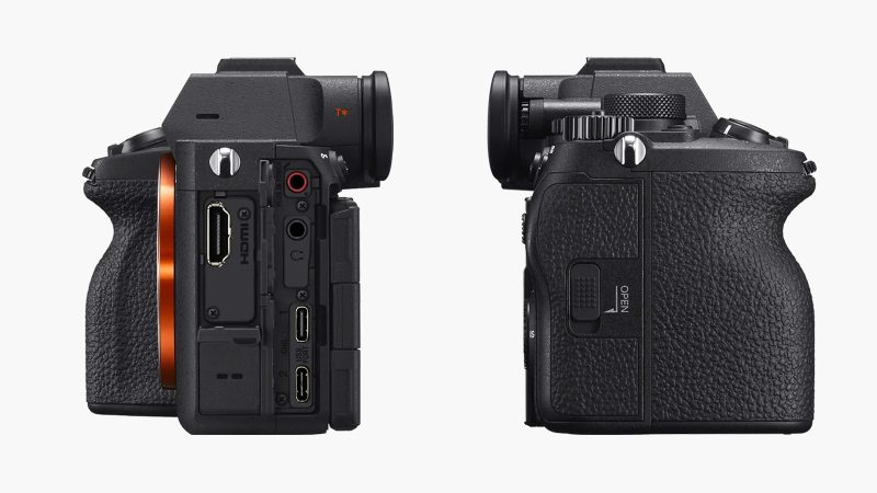 The Sony Alpha 7 V full-frame mirrorless camera with a 33MP partially stacked Exmor RS sensor, AI autofocus, BIONZ XR2 processor, 7K oversampled 4K video, and advanced tracking.