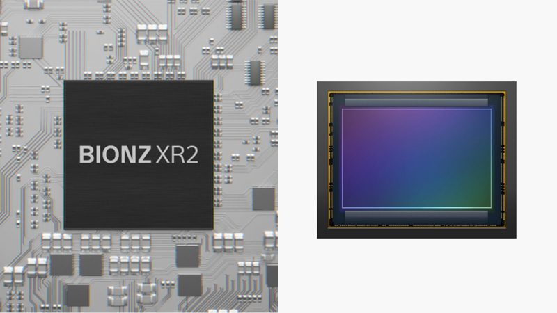 The Sony Alpha 7 V full-frame mirrorless camera with a 33MP partially stacked Exmor RS sensor, AI autofocus, BIONZ XR2 processor, 7K oversampled 4K video, and advanced tracking.