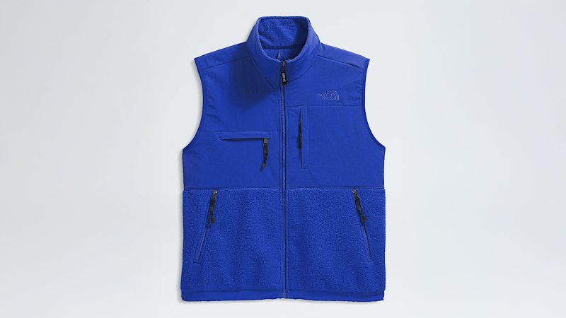 The North Face Dye to Match collection features tonal Nuptse puffer jackets, Denali fleeces, and street-ready hoodies in monochromatic black, blue, and green.