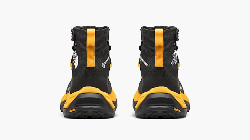 The North Face Summit Series Fastpack GORE-TEX Boots with Spectra ripstop upper, DREAM foam midsole, Vibram Megagrip outsole, and ultra-distance hiking design.