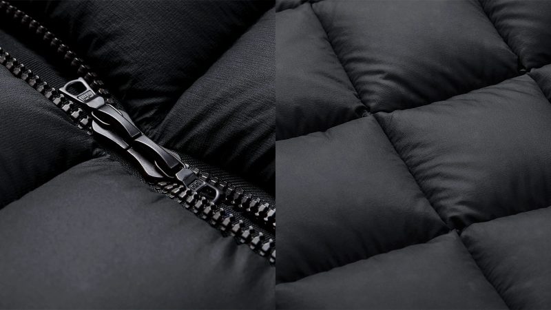 The Vollebak Eiderdown Puffer jacket with 100% Icelandic eiderdown insulation, ultra-lightweight 7D shell, windproof and water-repellent extreme cold outerwear.