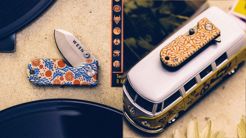 WESN’s Groovy Collection is a retro-inspired EDC knife set featuring ’70s colorways, premium materials, and modern precision engineering.
