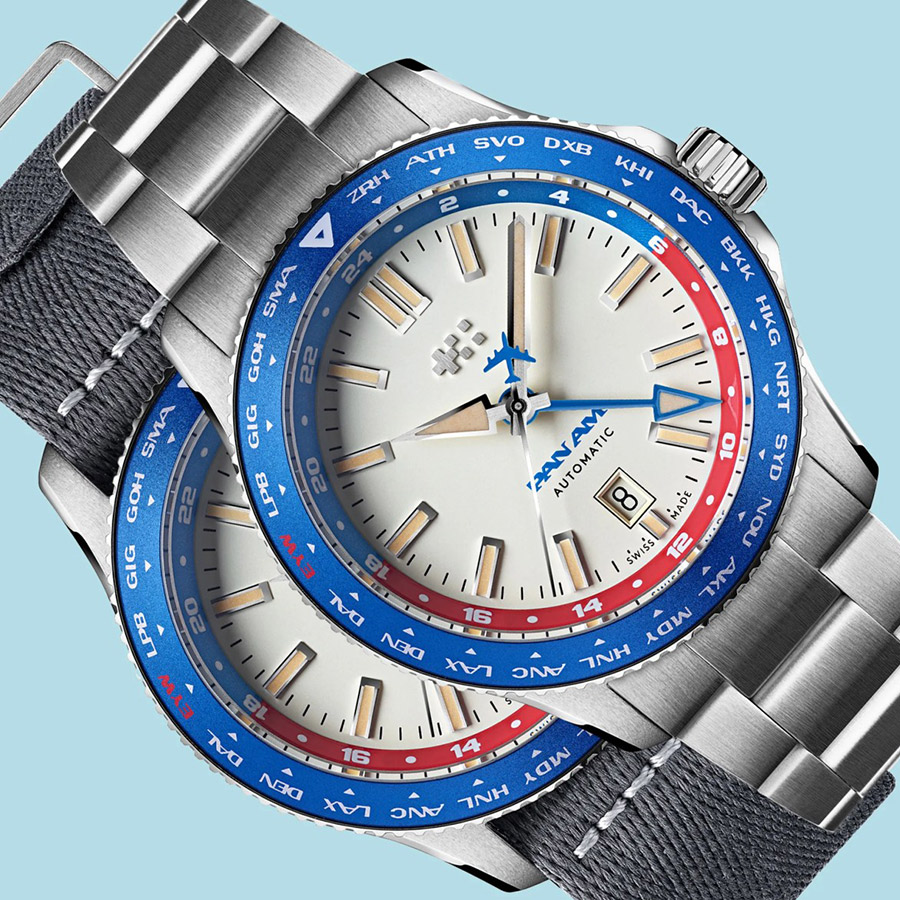 Christopher Ward & Pan Am Link Up for a Nostalgic GMT