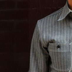 Gustin’s #14 Herringbone Workshirt Revives American Denim
