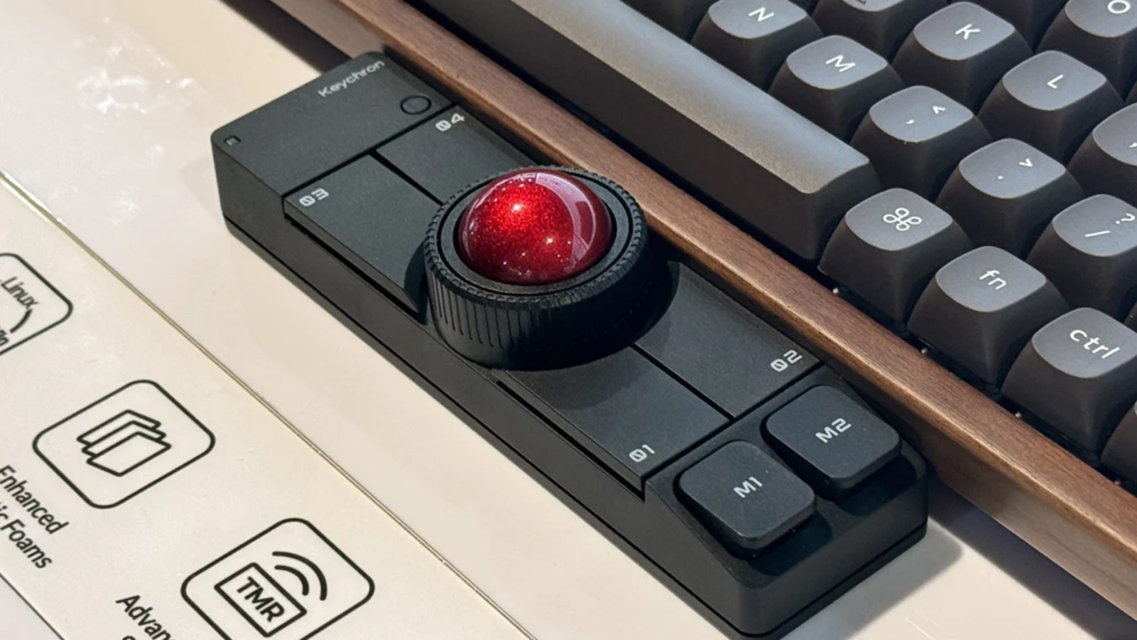Keychron’s Nape Pro: A Trackball for Keyboard Purists