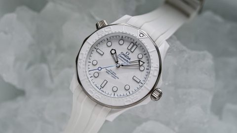 Omega Celebrates Milano Cortina with Ceramic Seamaster