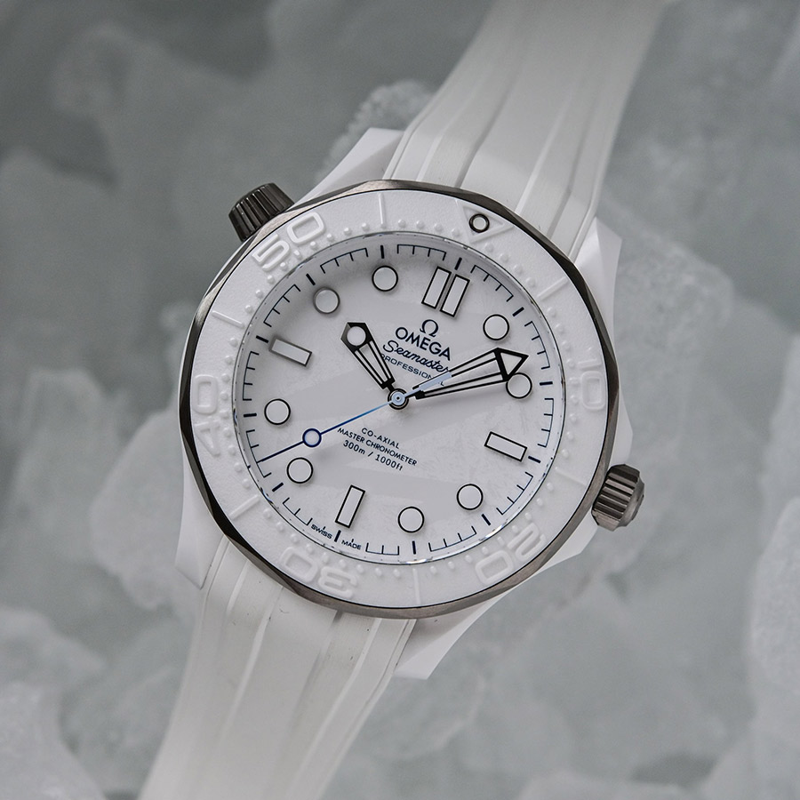 Omega Celebrates Milano Cortina with Ceramic Seamaster