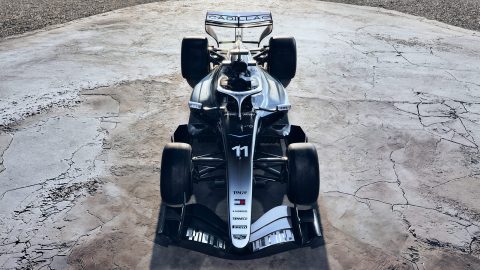 Cadillac’s First F1 Car Wears a Gradient Livery and American Pride