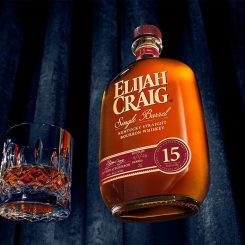 Elijah Craig Launches 15‑Year Single Barrel at 108 Proof