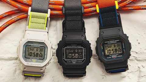 G‑SHOCK Adds a FIDLOCK Magnetic Strap to the Classic DW‑5600