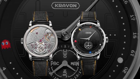 Krayon’s Pac‑Man Watch Turns Sunrise and Sunset into a Playful Game