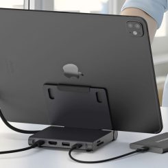 Satechi Combines a Foldable Stand and USB‑C Hub for iPad Power Users