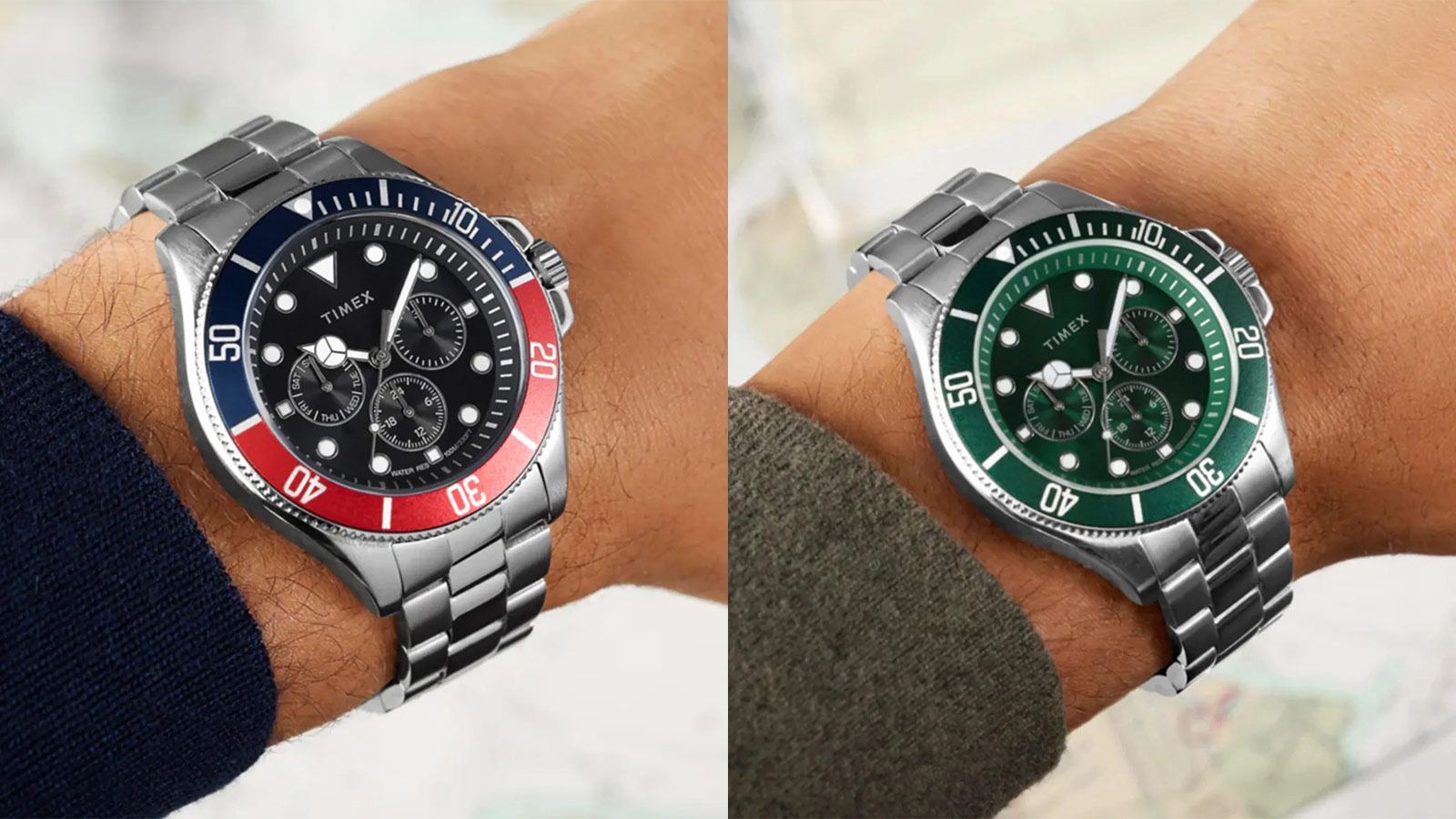 Timex updates its Harborside Coast watch with dive‑ready functionality