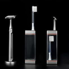 Titaner T‑Capsule Travel System Replaces Razor and Toothbrush with Titanium