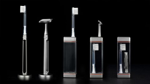 Titaner T‑Capsule Travel System Replaces Razor and Toothbrush with Titanium