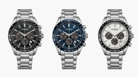 Citizen Unveils Trio of Eco-Drive Solar Chronographs for Japan