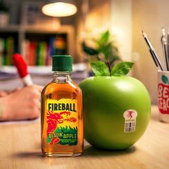 Fireball’s Blazin’ Apple Flask Gives Teachers a Cheeky Thank‑You