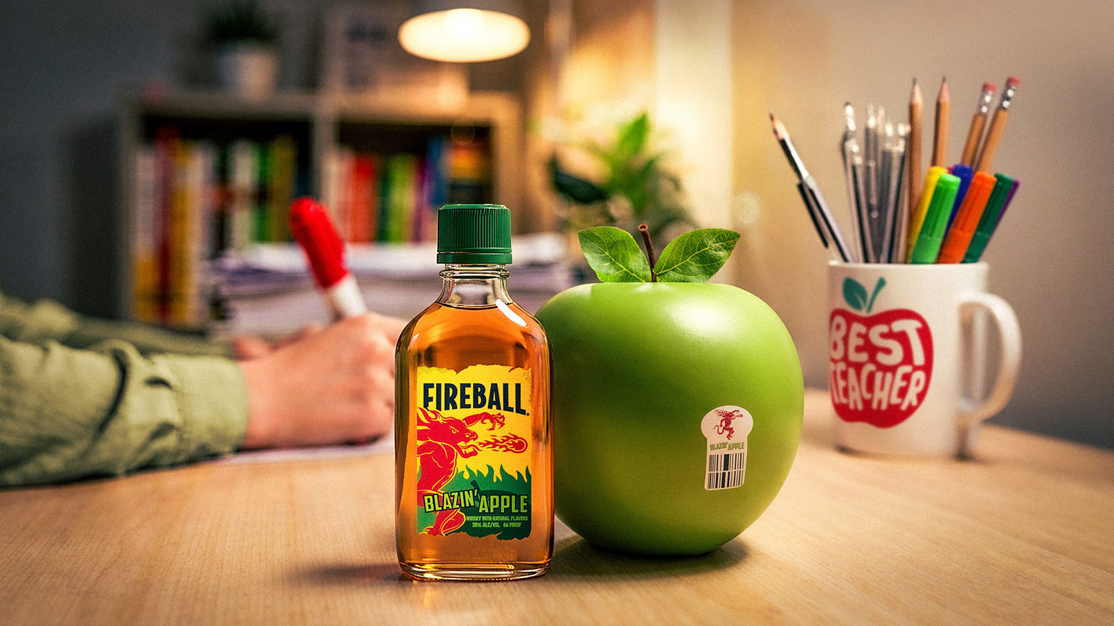 Fireball’s Blazin’ Apple Flask Gives Teachers a Cheeky Thank‑You