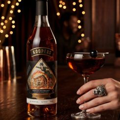 Koopers Whiskey Refines Rye with Cognac Cask Finish
