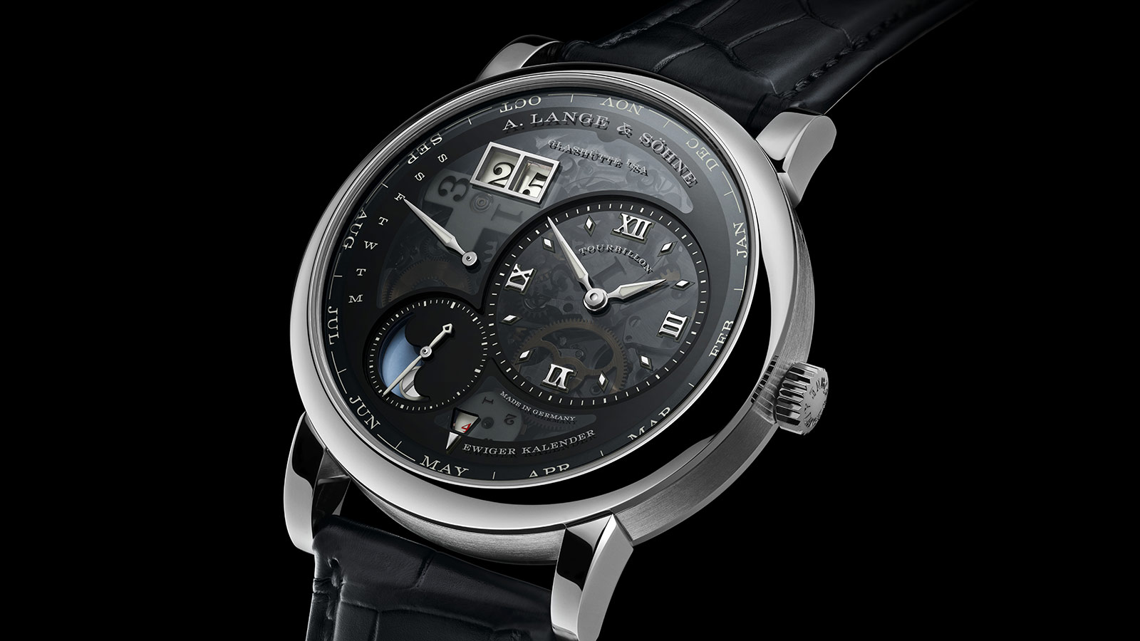 A. Lange & Söhne Unveils Limited Lange 1 Tourbillon Perpetual Calendar “Lumen” in Platinum