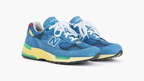 New Balance 992 Sea Stone Adds Bold Hues to an Icon