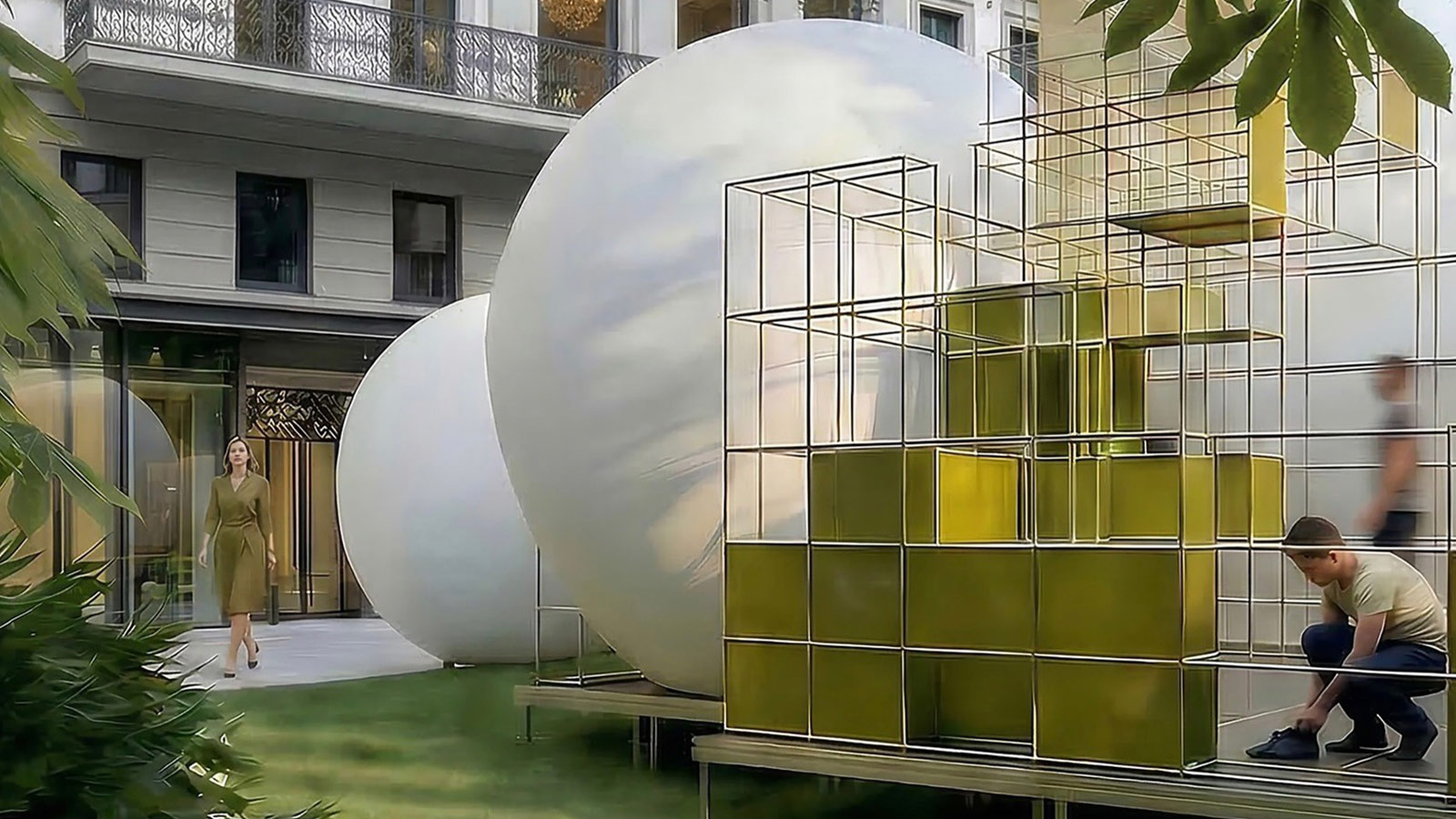 Snøhetta’s USM Installation Invites Quiet Reflection at Milan Design Week