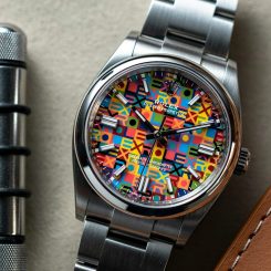 Rolex Oyster Perpetual 36 Turns the Dial Into a Canvas