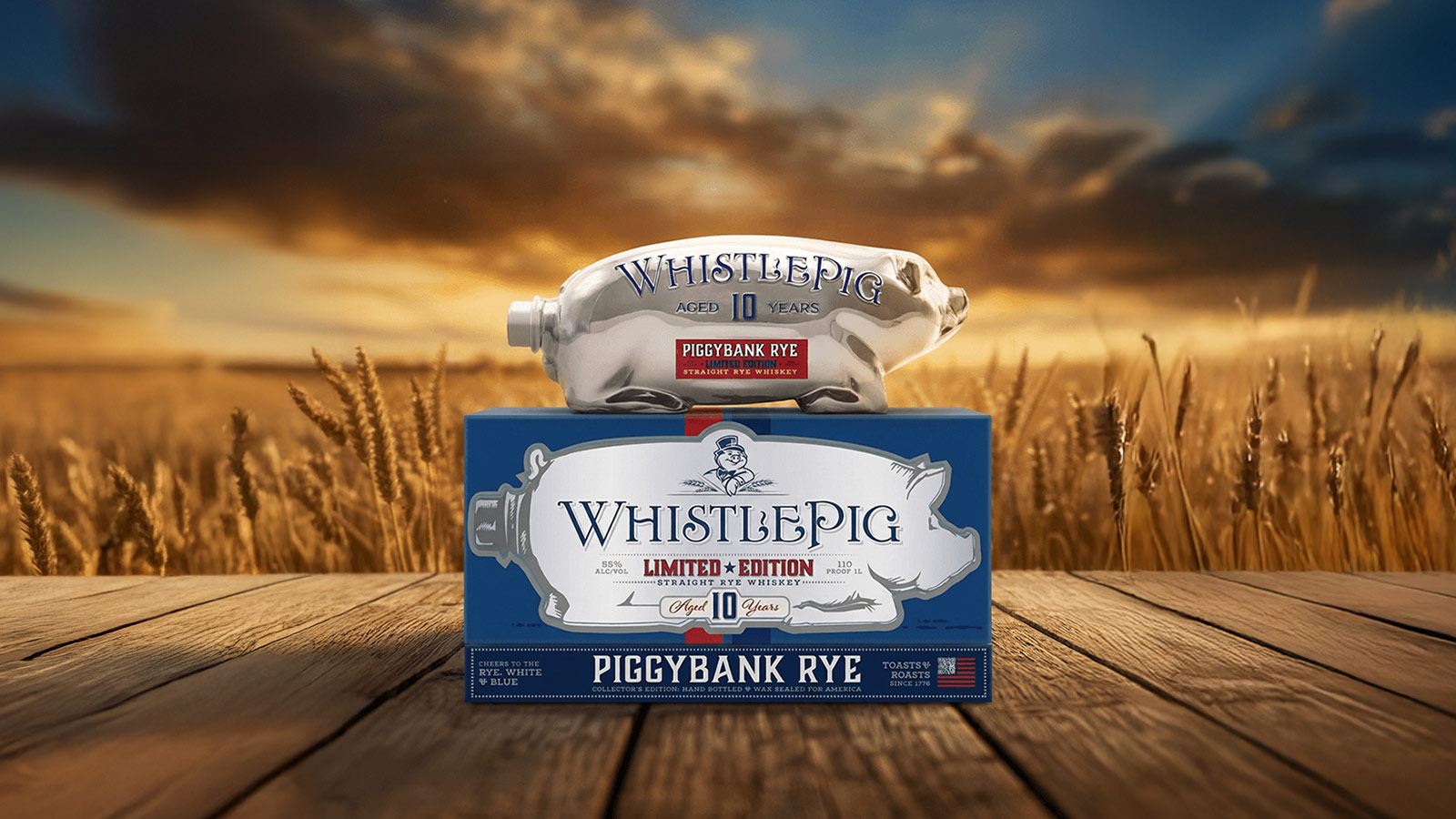 WhistlePig Marks America’s 250th with Rye and Wheat