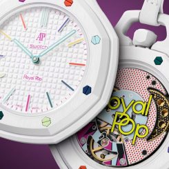 Audemars Piguet x Swatch Revive the Pocket Watch with Royal Pop