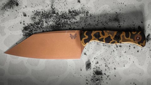Benchmade’s Station Knife Goes Camo with Limited Edition Blade and Apron