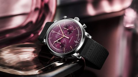 Glashütte Original’s Sixties Chronograph Turns Purple