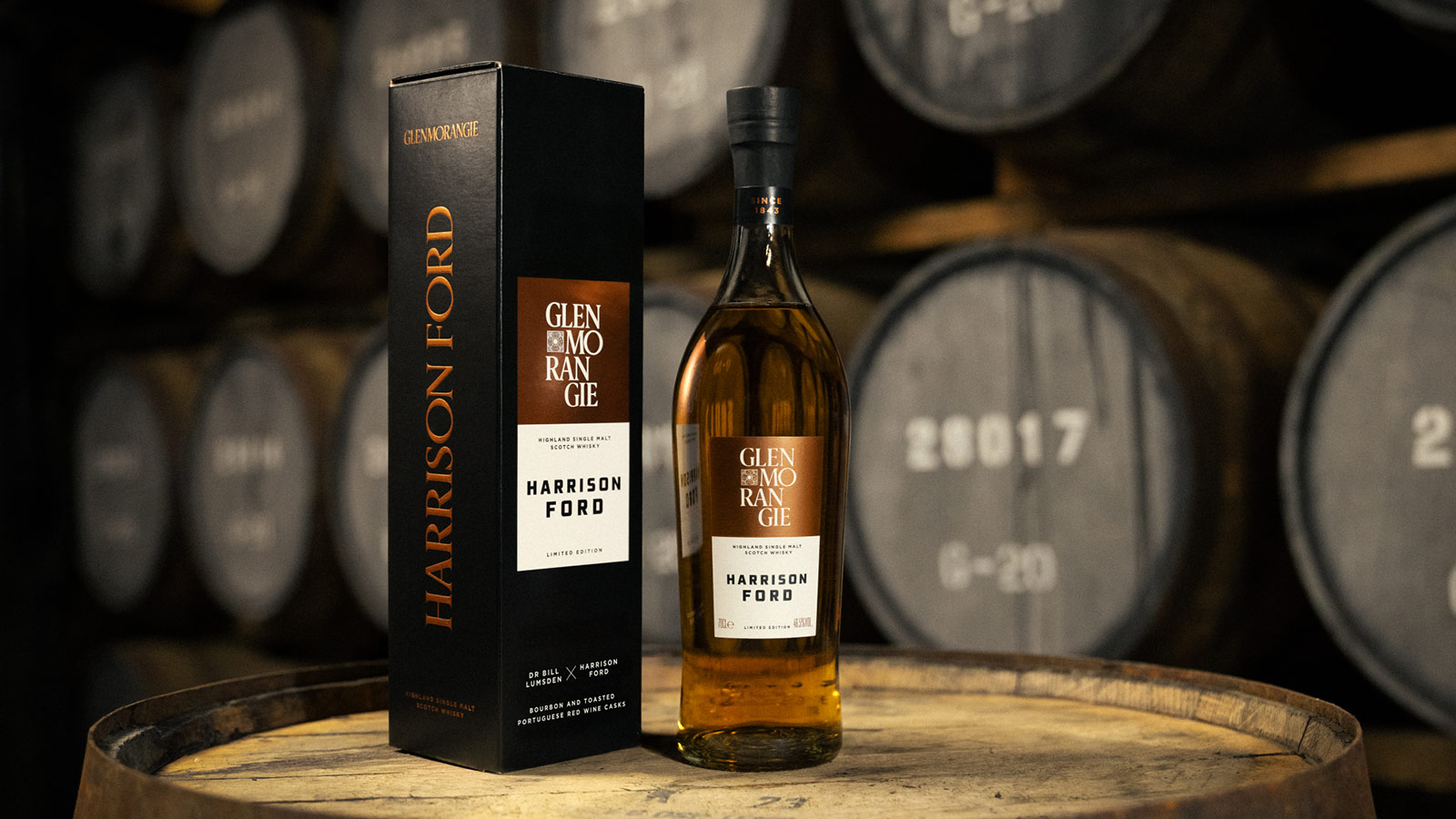 Glenmorangie teams with Harrison Ford for a limited‑edition single malt