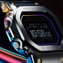 Rainbow‑Ion Full Metal G‑Shock Fuses AI Design and 40 Years of Testing