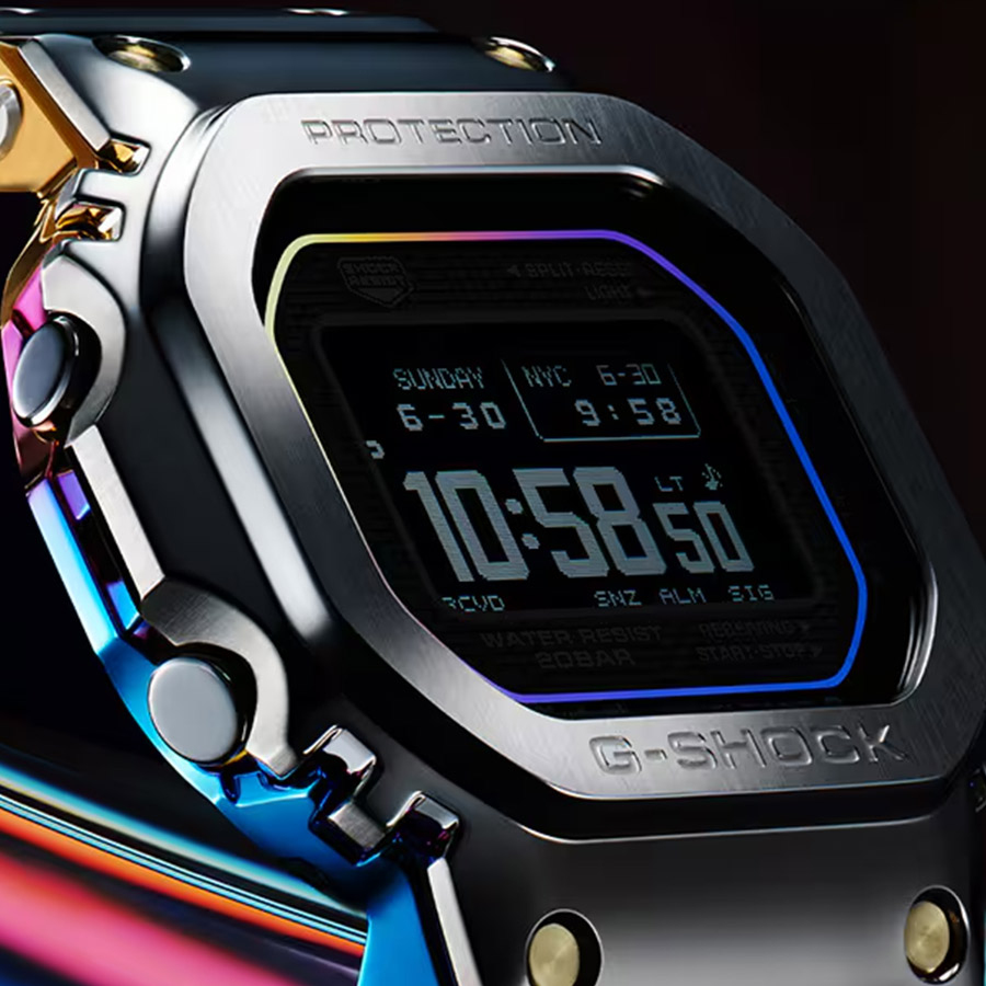 Rainbow‑Ion Full Metal G‑Shock Fuses AI Design and 40 Years of Testing