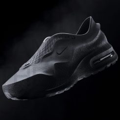 Nike experiments with 3D-printed Air Max 1000.2 in stealthy Triple Black