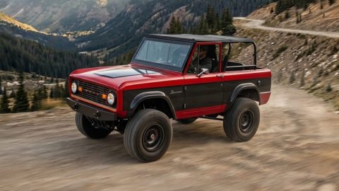 OMF Carbon Fiber Classic Bronco Channels Baja Ambition Through a Vintage Lens