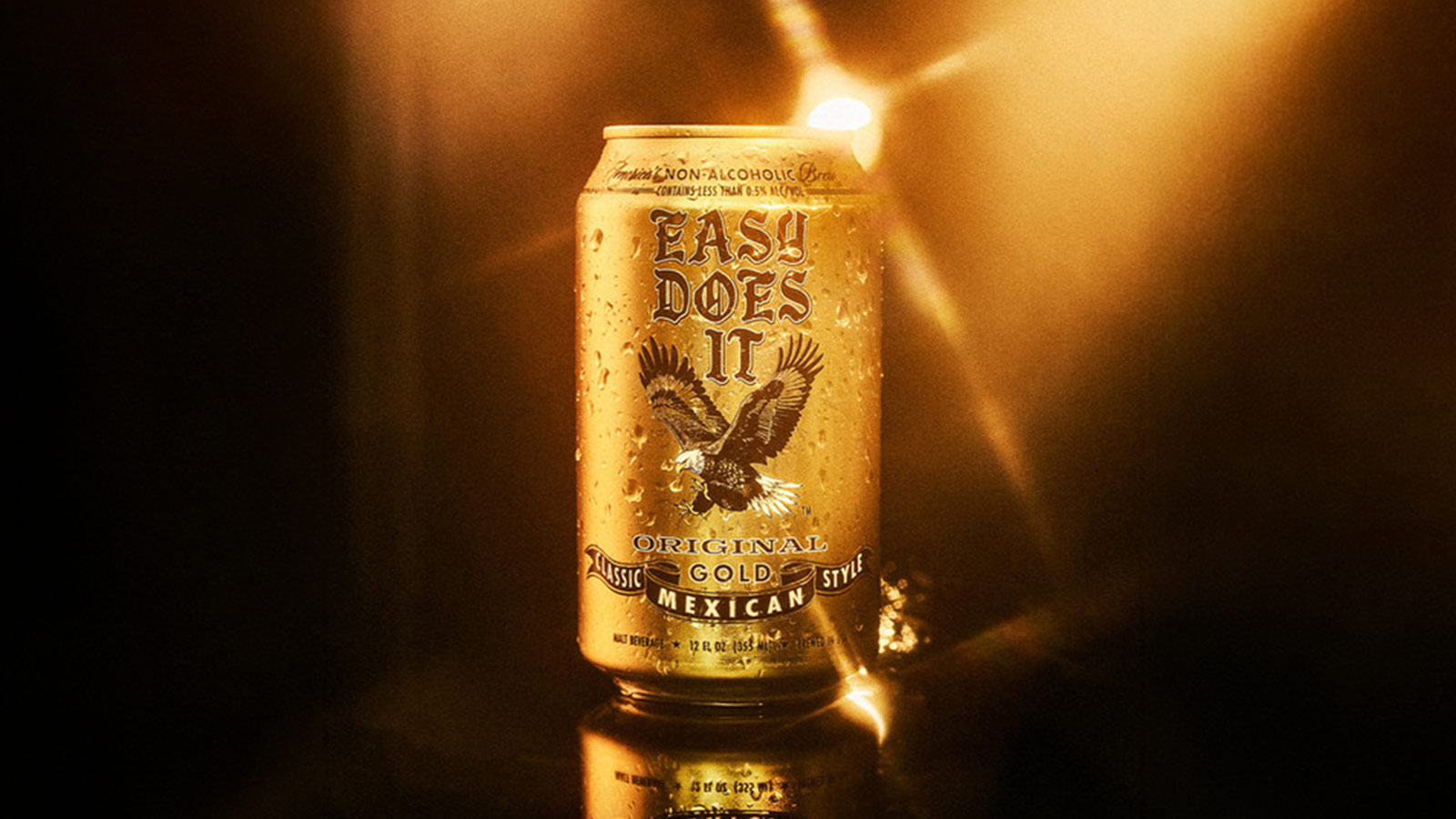 Easy Does It Rolls Out Original Gold Non‑Alcoholic Mexican‑Style Lager