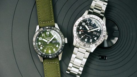 Seiko Adds Compass Bezel to 5 Sports Field Series