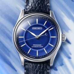 Seiko’s New Presage Turns Arita Porcelain Into a Deep Blue Canvas